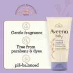 Aveeno Baby Calming Comfort Bedtime Lotion for Delicate Skin150ml - Image 2