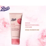 Boots Rose Moisturising Cream – 100ml - Image 2
