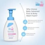 Sebamed Baby Face & Body Wash Foam 400ml - Image 2